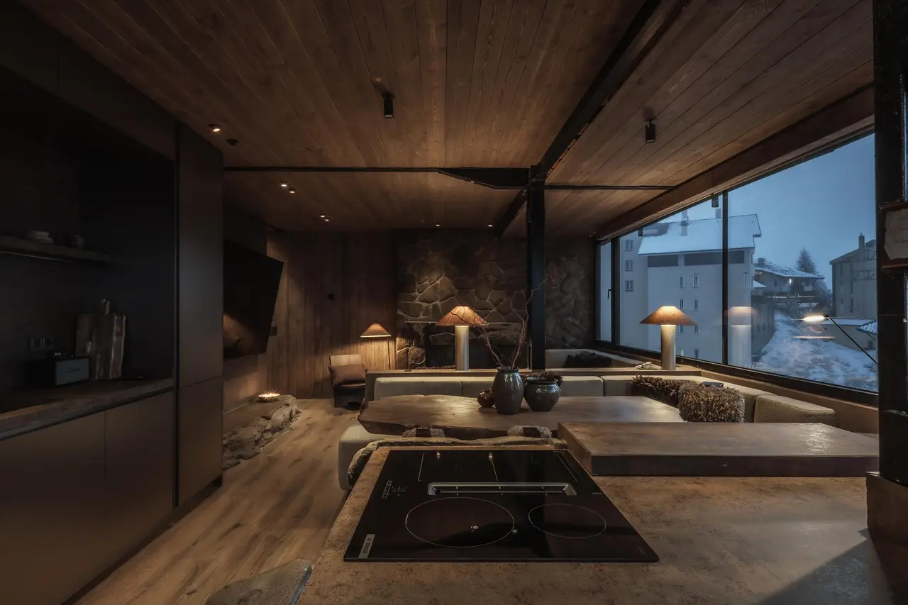 Cocina abierta al salón