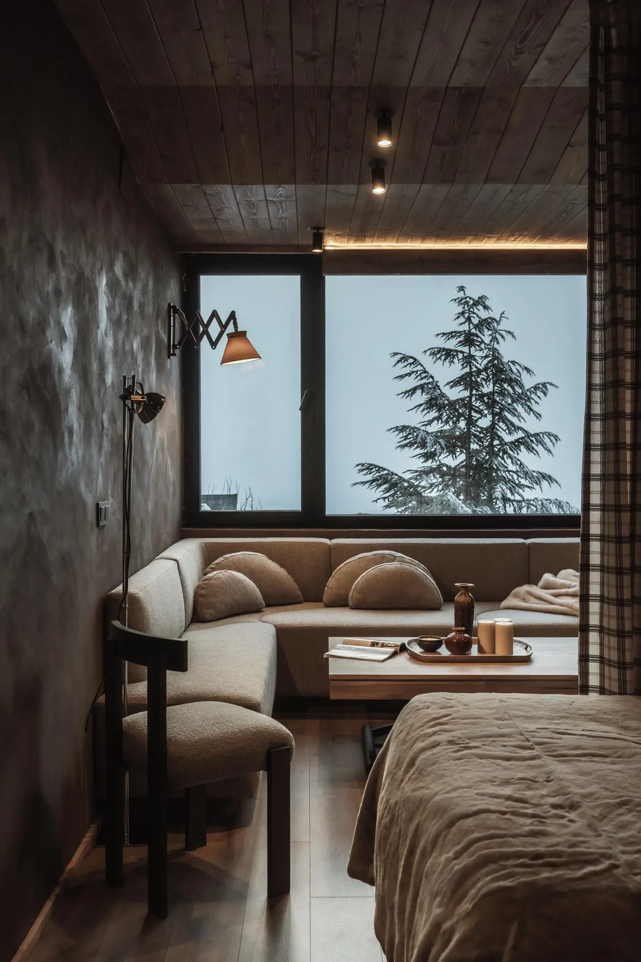 Sitting area with natural light